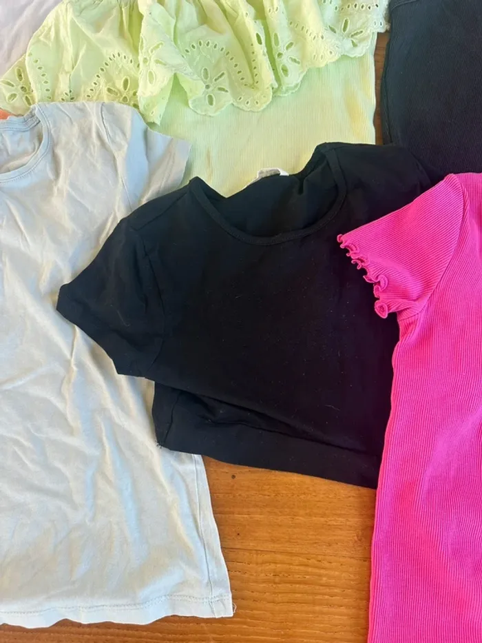 Lot de tshirts filles - photo numéro 3
