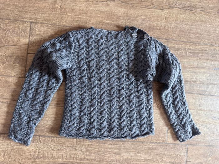Pull fait main Laine 5 ans