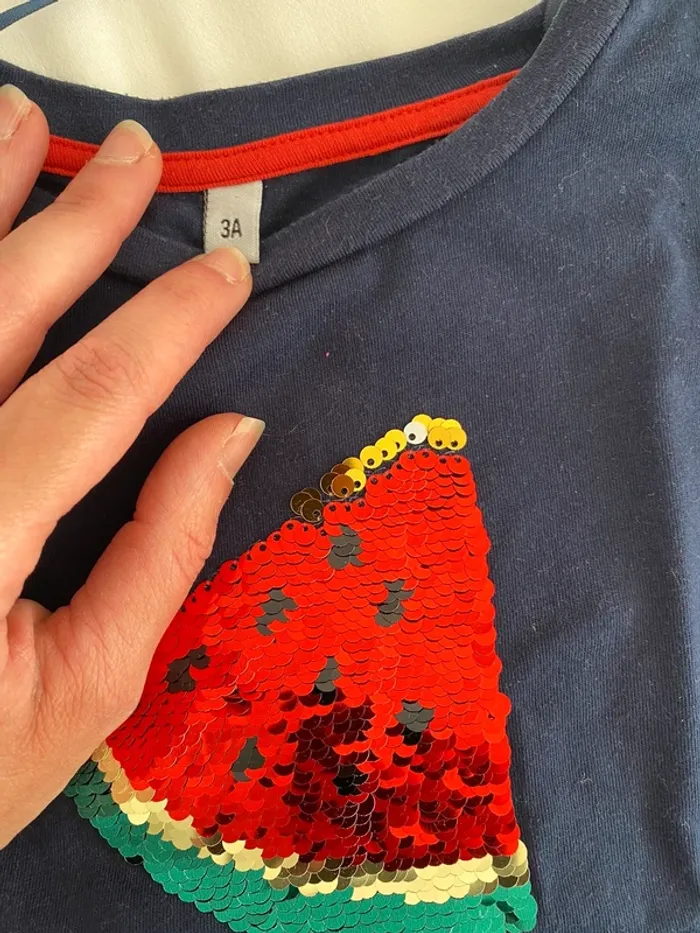 Tee-shirts bleu - photo numéro 2