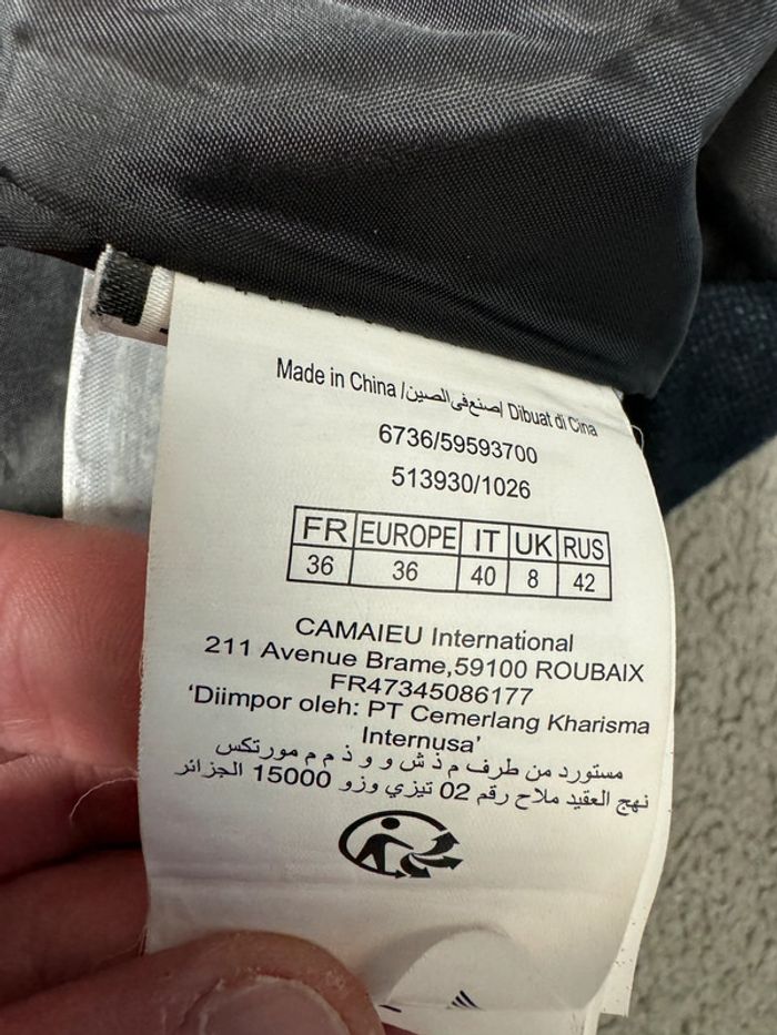 Manteau Camaïeu Taille 36 - photo numéro 4