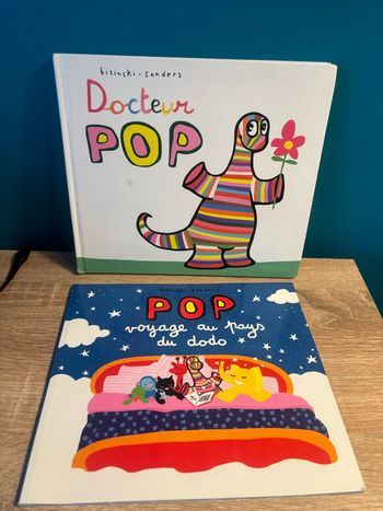 2 livres école des loisirs de pop