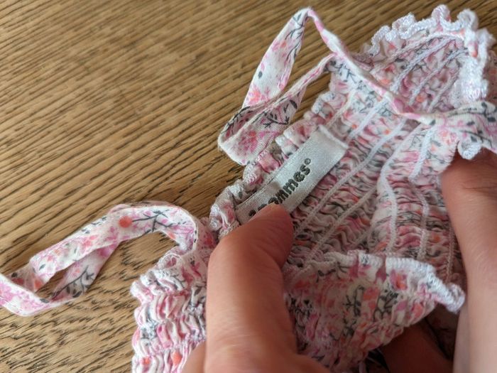 Ensemble short débardeur rose 2 ans - photo numéro 3