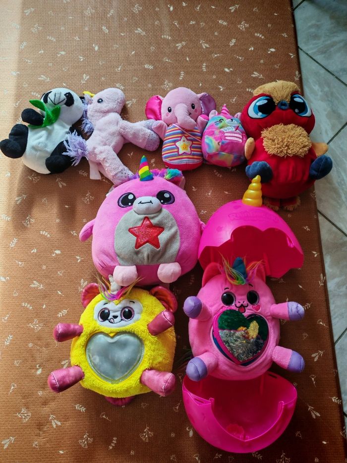 Peluches rainbocorns