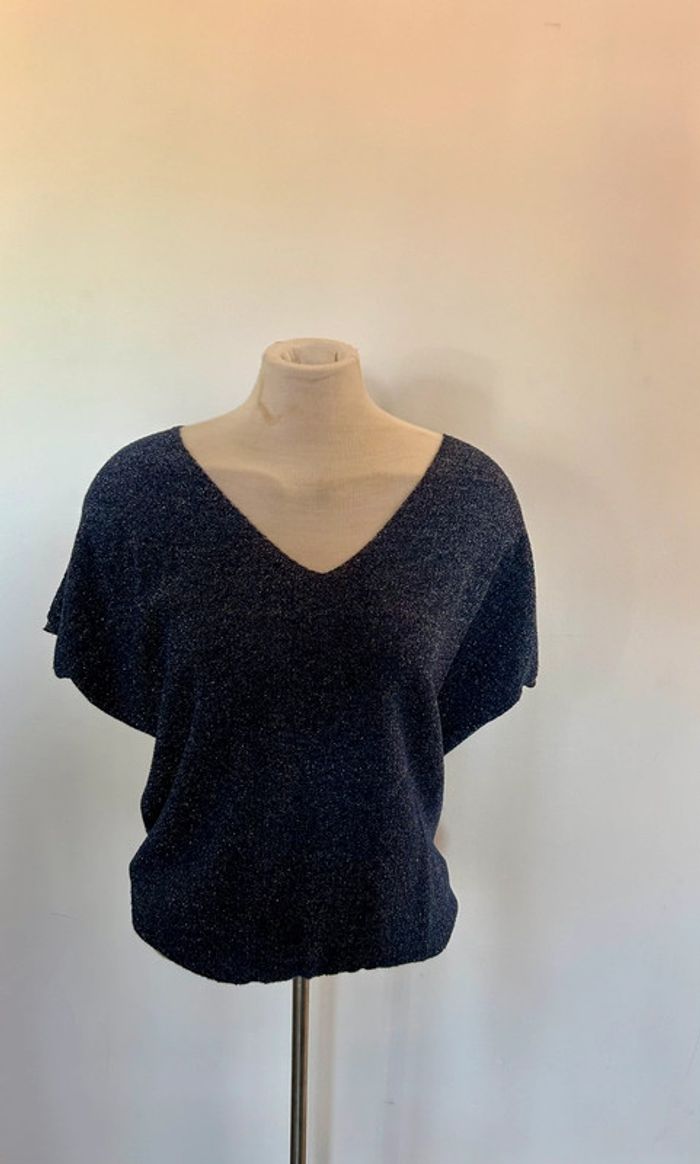 Blouse Morgan pailletée XS - photo numéro 5