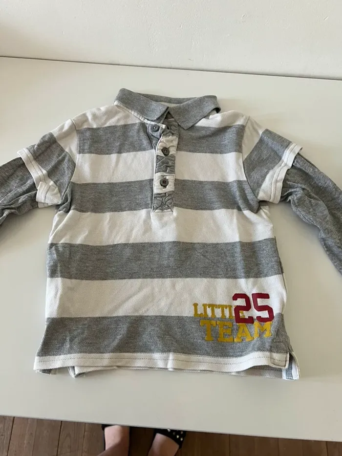 Polo manche longue