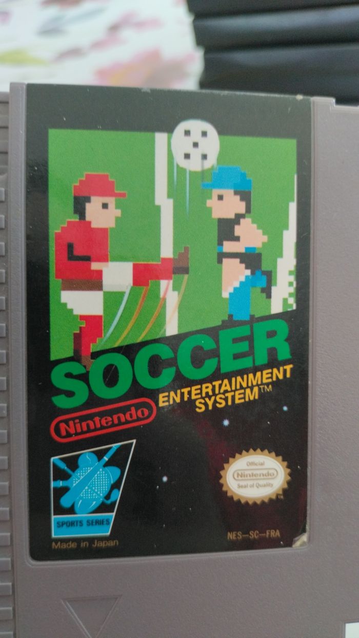 Jeu Nintendo NES Soccer - photo numéro 3