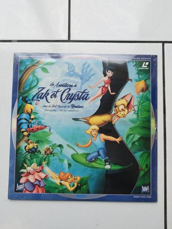 Laserdisc les aventures de Zack et Crysta