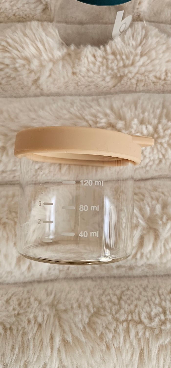 Lot de 8 pots en verre Isy bowls de Babymoov - photo numéro 4