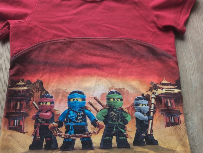 Tee shirt MC Ninjago UNIQUE créatrice 10 ans - photo numéro 2