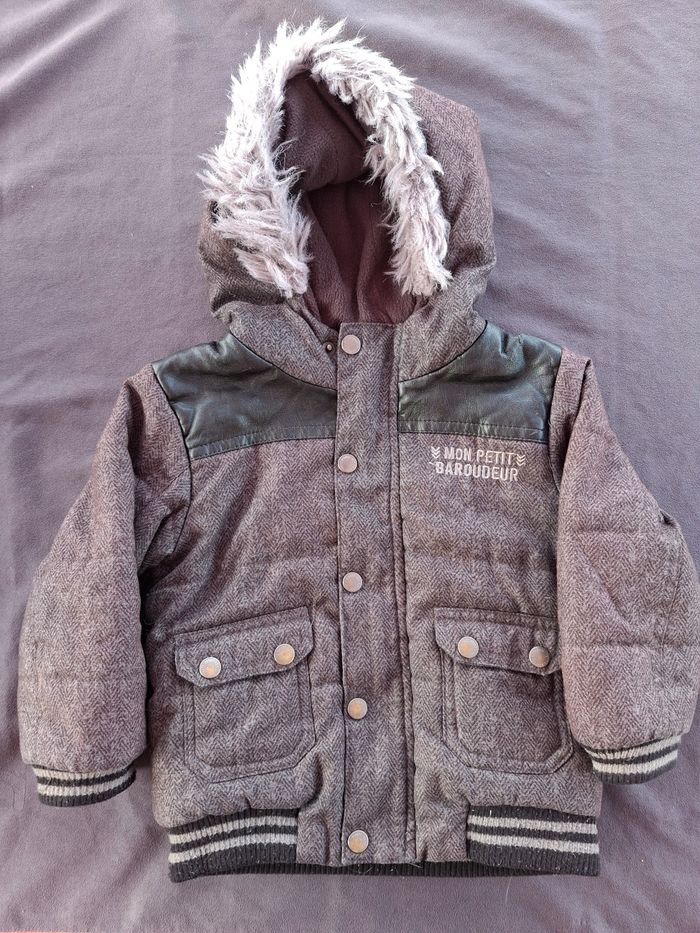 Manteau garçon 24 mois