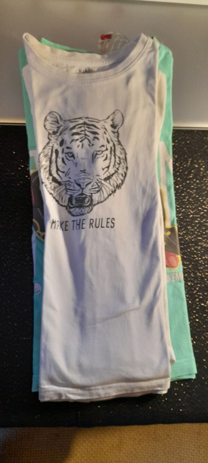 T-shirt garcon 8 ans lot de 7 pieces - photo numéro 6