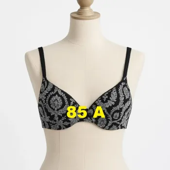 Soutien-Gorge noir motif blanc Passionata Taille 85 A