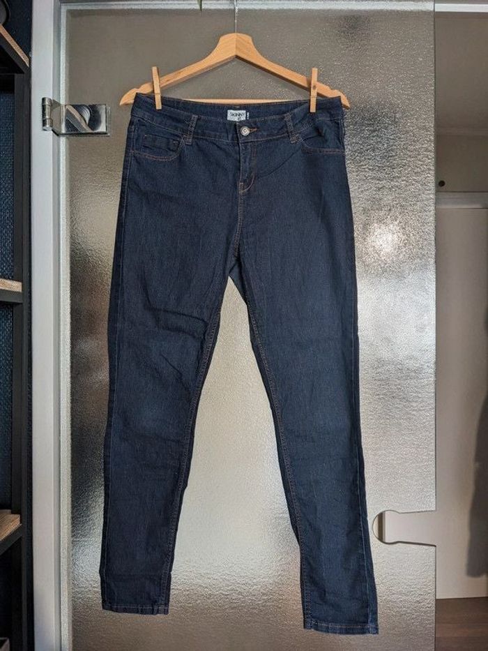 Jean skinny bleu Kiabi taille 40