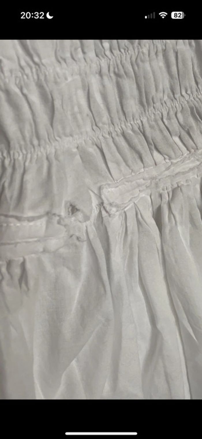 Jupe blanche la redoute 8 ans - photo numéro 3