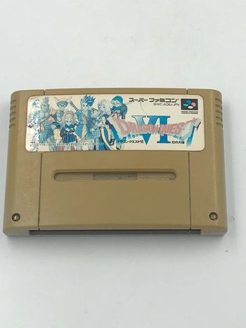 Jeu vidéo Dragon Quest 6 sur console Nintendo Super Famicom