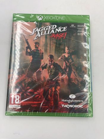 jeux xbox one,jagged alliance rage  neuf sous blister