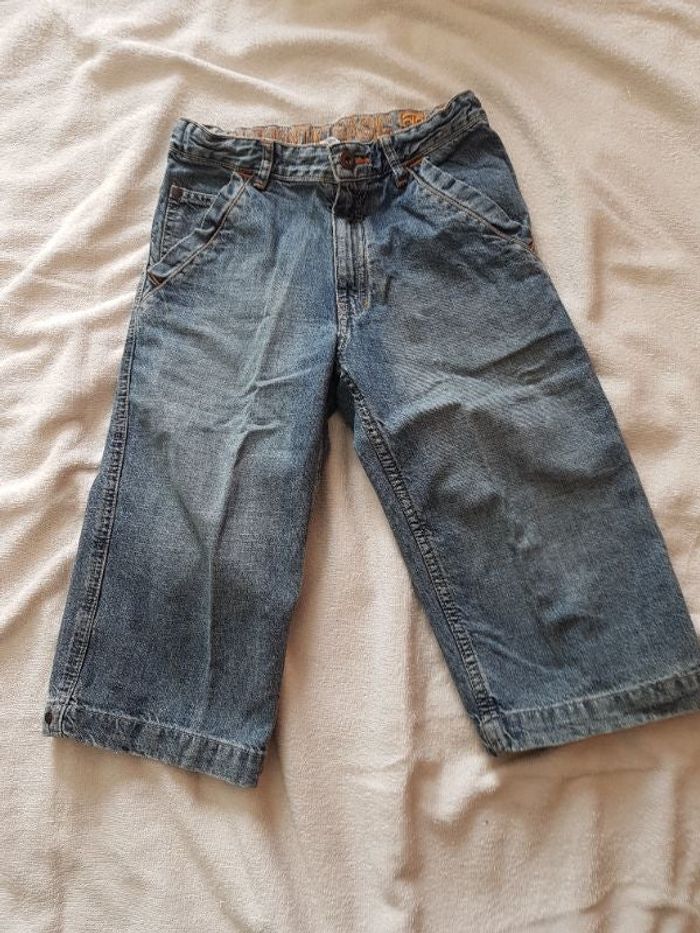 Pantacourt jean  garçon