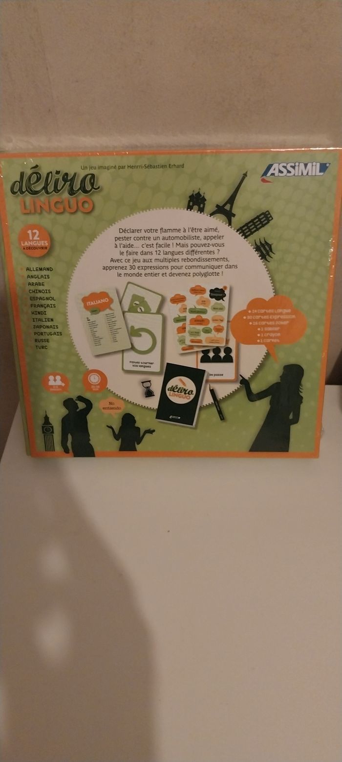 Deliro Linguo le jeu de langue complètement Fou - photo numéro 2