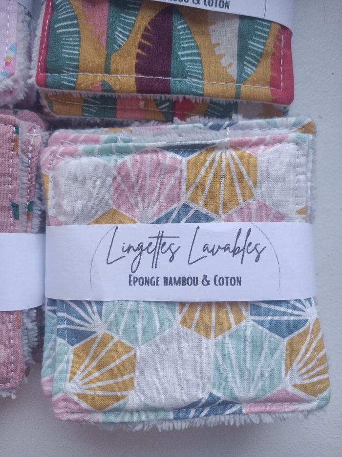 Lot de lingettes lavables - photo numéro 2