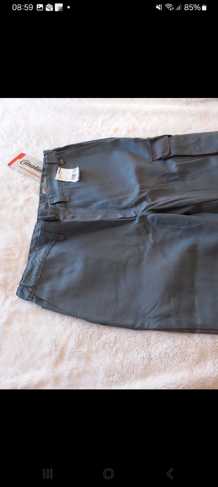 Pantalon de protection Molinel neuf Taille XL - photo numéro 3