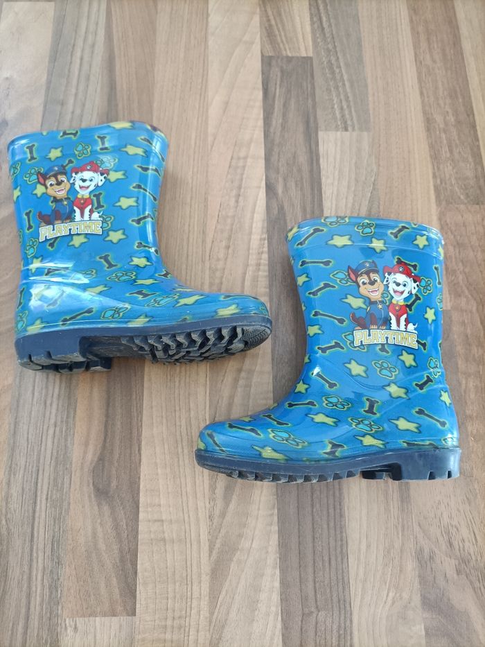 Bottes de pluie pat patrouille bleu 25 - photo numéro 6