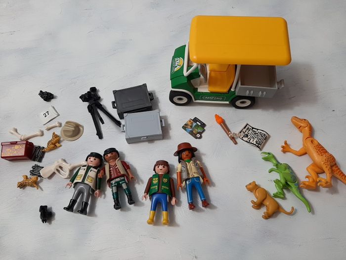 pack aventurier explorateur dinosaure playmobil