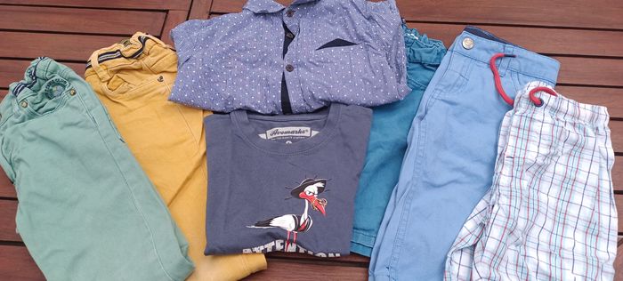 Lot vêtements garçon été en 4 ans