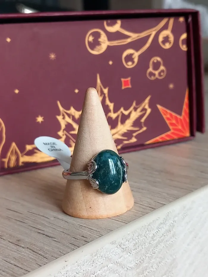 Bague en pierre naturelle taille 19 - photo numéro 9