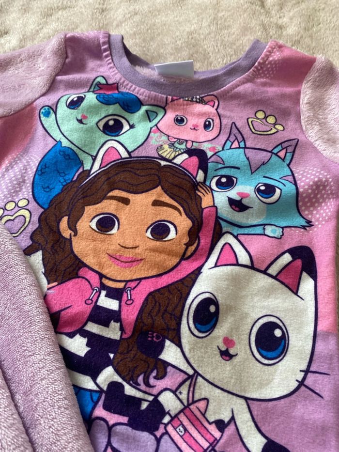Pyjama polaire gabby chat 4 ans - photo numéro 5
