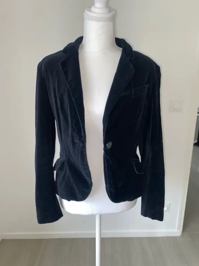 Blazer en velours taille 38/M - photo numéro 6