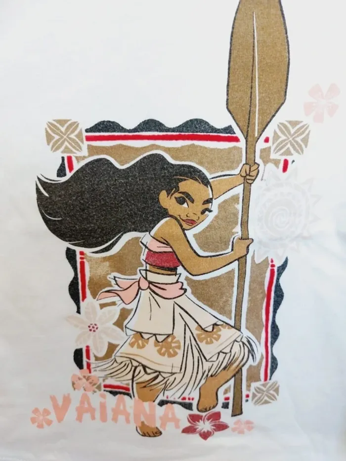 Tee-shirt Vaiana 3 ans - photo numéro 2