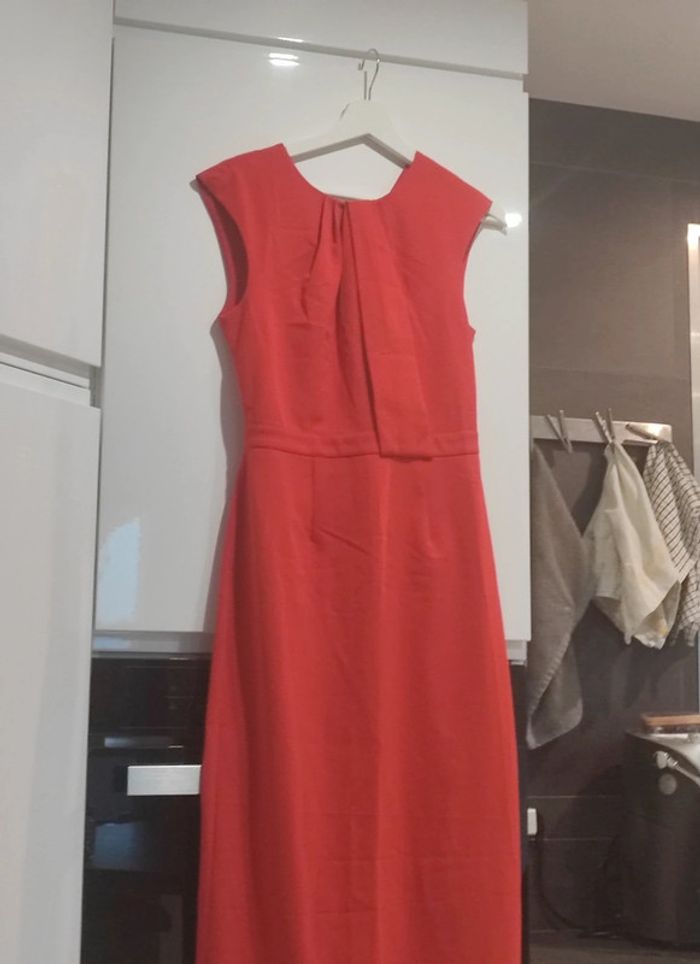 Robe cocktail longue rouge Spotlight by Warehouse - photo numéro 5