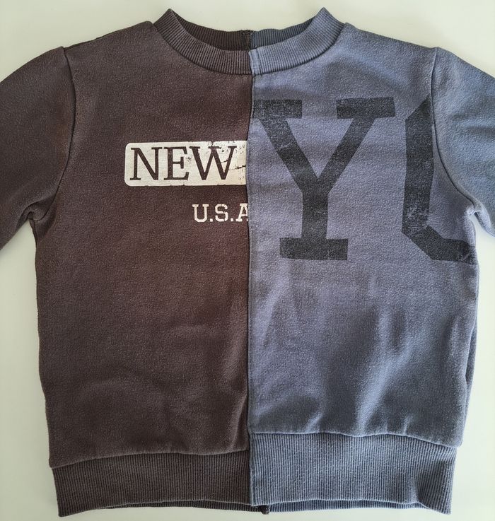 Lot de 3 sweats garçon 5 ans ABE - photo numéro 4