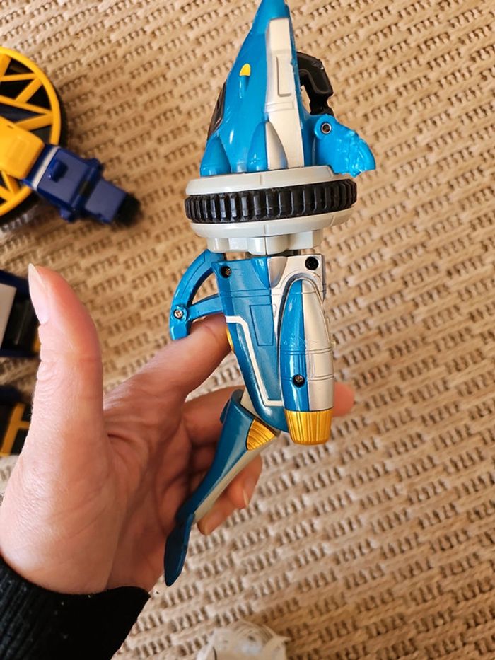 Megazord ninja storm power rangers bandai 2002 - photo numéro 16