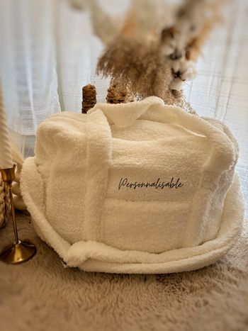 Sac à langer teddy personnalisable 