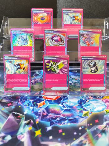 Lot de 8 cartes Pokémon neuves 🇨🇵 High-tech