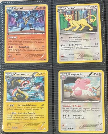 Lot carte Pokémon NB