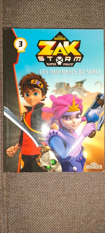 Livre Zack Storm