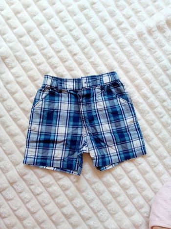 Bermuda garçon 6/9mois 💙🩵