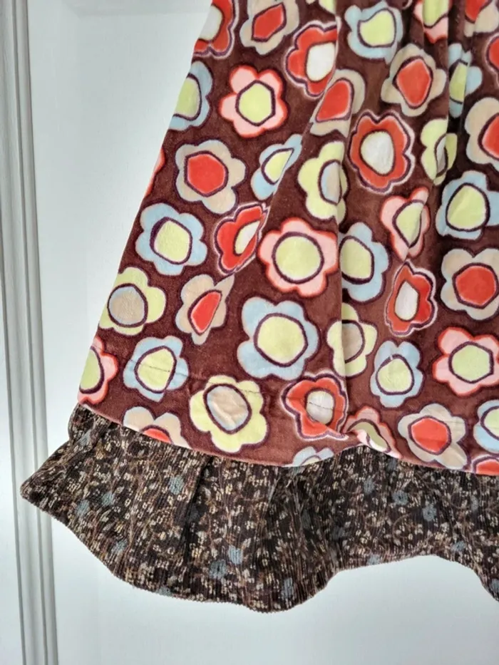 Jupe en velours inspiration vintage Un air grenadine - photo numéro 3