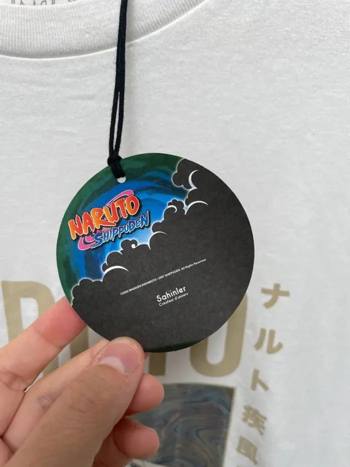 T-shirt Naruto neuf avec étiquette taille S - photo numéro 5