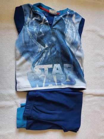 Pyjama polaire stars wars 4 ans