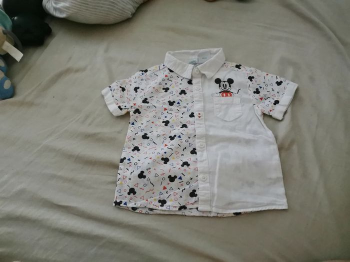 Chemise mickey 9mois