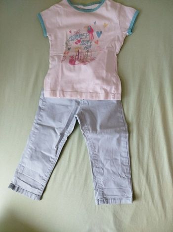 Pantalon et tee shirt 