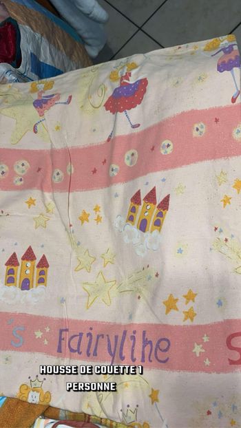 Housse de couette + taie d’oreiller V