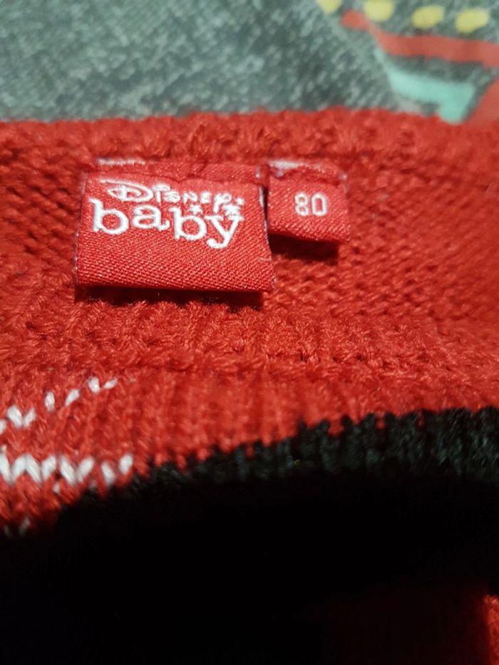 Pull de noël Disney baby 12/18 mois - photo numéro 2