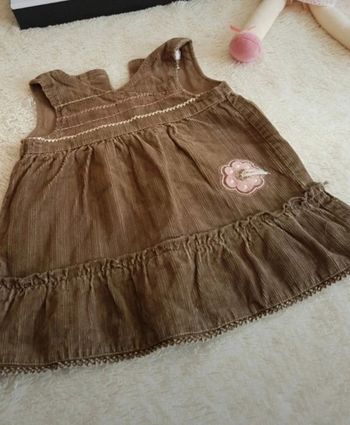 👻robe velour 3 mois👻