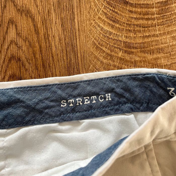 Short chino crème Chaps Coastland Wash pour homme, taille W 32 (42 taille française) - photo numéro 7