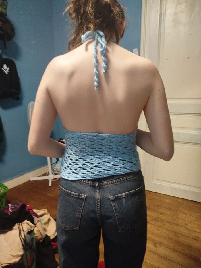 Haut au crochet - photo numéro 2