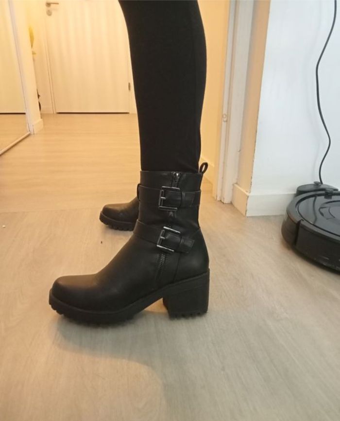 Bottines noires femme pointure 39 - photo numéro 5